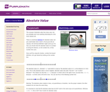 Absolute Value (Lesson A)