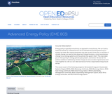 Advanced Energy Policy