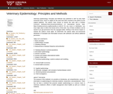 Veterinary Epidemiology: Principles and Methods